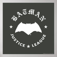 Justizielle Liga | Batman Retro Bat Emblem