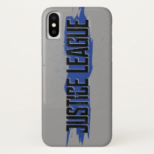 Justizielle Liga   Blue Stroke Justice League Logo Case-Mate iPhone Hülle