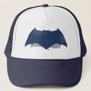 Justizielle Liga Brush & Halftone Batman Symbol Truckerkappe