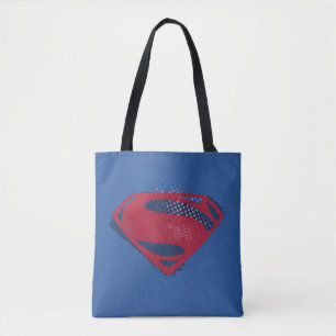 Justizielle Liga   Brush & Halftone Superman Symbo