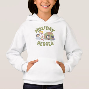 Justizielle Liga Chibi stellt Präsenz zur Verfügun Hoodie