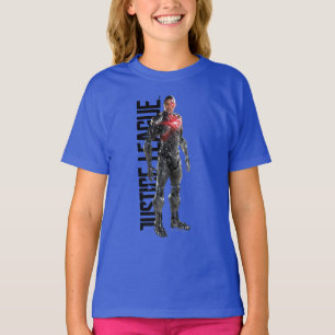 Justizielle Liga   Cyborg auf dem Schlachtfeld T-Shirt