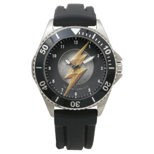 Justizielle Liga   Das Symbol für den metallischen Armbanduhr