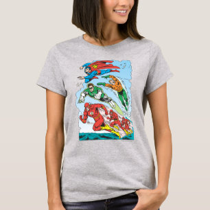 Justizielle Liga der USA Gruppe 3 T-Shirt