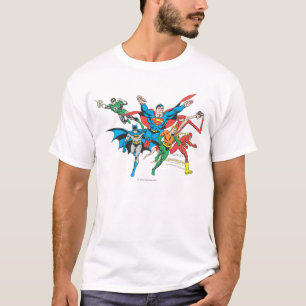 Justizielle Liga der USA Gruppe 4 T-Shirt