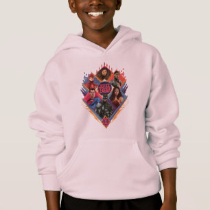 Justizielle Liga   Diamond Hatch Group Abzeichen Hoodie