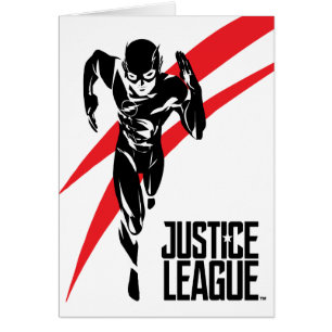Justizielle Liga Flash Running Noir Pop Art