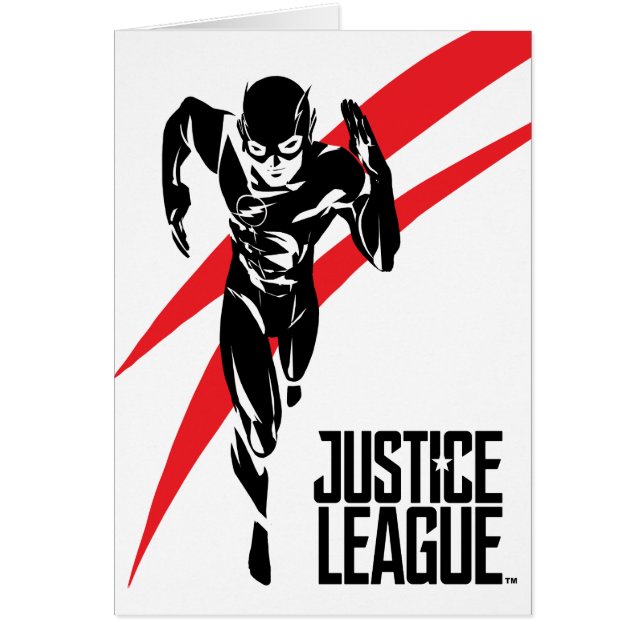 Justizielle Liga | Flash Running Noir Pop Art (Vorne)
