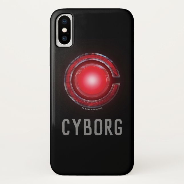 Justizielle Liga | Glühen des Cyborg - Symbols Case-Mate iPhone Hülle (Rückseite)