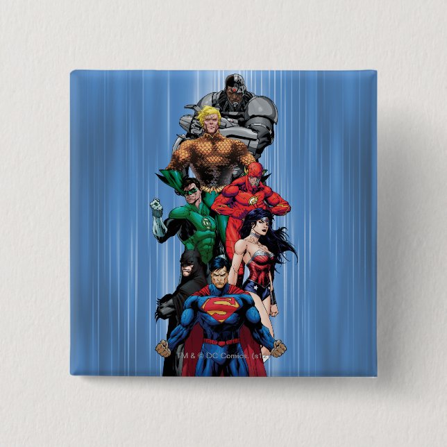 Justizielle Liga - Gruppe 3 Button (Vorderseite)