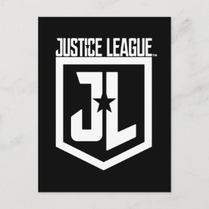Justizielle Liga   JL Shield Postkarte