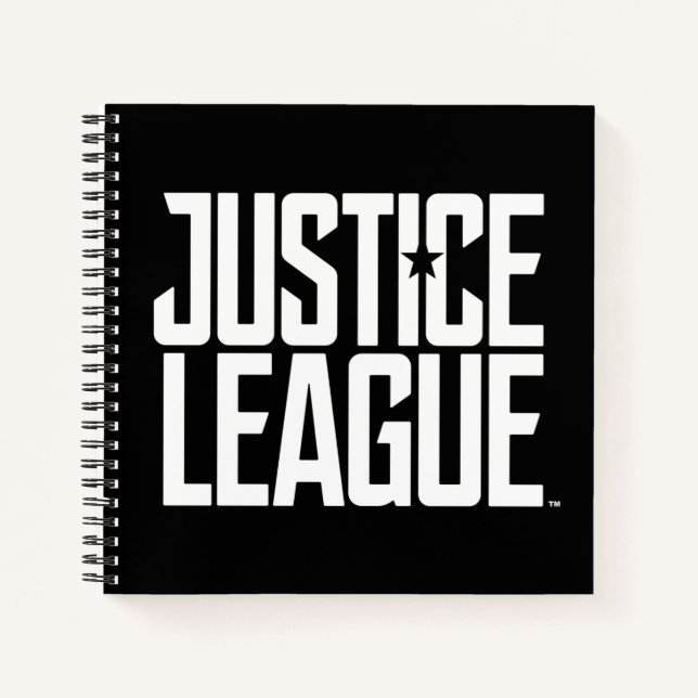 Justizielle Liga | Justice League Logo Notizbuch (Vorderseite)