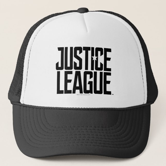 Justizielle Liga | Justice League Logo Truckerkappe (Vorderseite)
