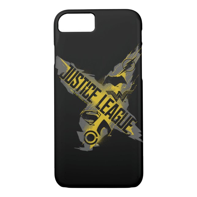 Justizielle Liga | Justice League & Team Symbols Case-Mate iPhone Hülle (Rückseite)