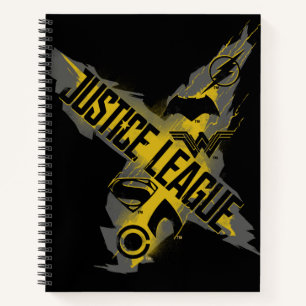 Justizielle Liga   Justice League & Team Symbols Notizbuch
