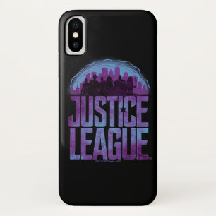 Justizielle Liga   Justizielle Silhouette Stadt Case-Mate iPhone Hülle
