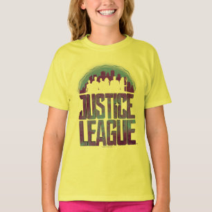 Justizielle Liga   Justizielle Silhouette Stadt T-Shirt
