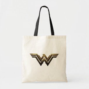 Justizielle Liga   Metallic Wonder Woman Symbol Tragetasche