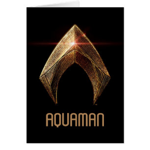 Justizielle Liga   Metallisches Aquaman-Symbol