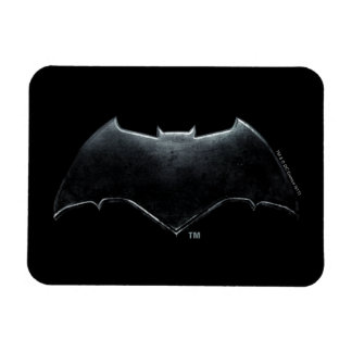 Justizielle Liga | Metallisches Batman-Symbol Magnet