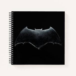 Justizielle Liga   Metallisches Batman-Symbol Notizbuch
