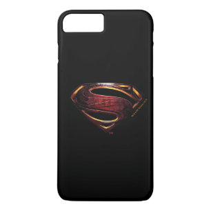 Justizielle Liga   Metallisches Superman-Symbol Case-Mate iPhone Hülle