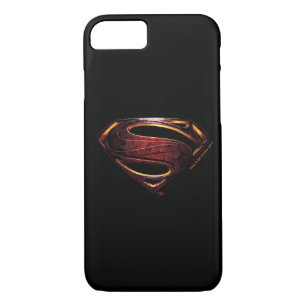 Justizielle Liga   Metallisches Superman-Symbol Case-Mate iPhone Hülle