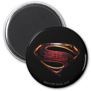 Justizielle Liga   Metallisches Superman-Symbol Magnet