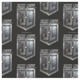 Justizielle Liga   Metallschild Stoff