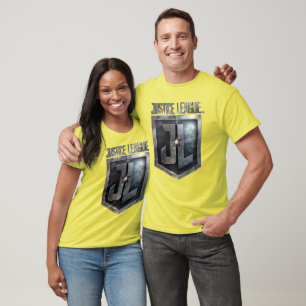 Justizielle Liga Metallschild T-Shirt