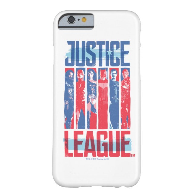 Justizielle Liga | Pop der Blue & Red Group Art Case-Mate iPhone Hülle (Rückseite)