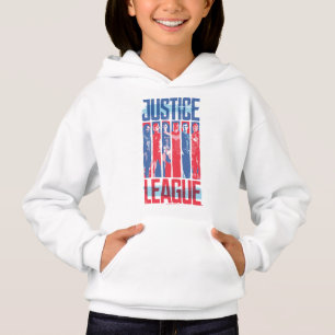 Justizielle Liga Pop der Blue & Red Group Art Hoodie