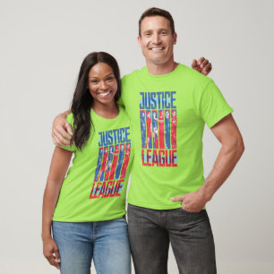 Justizielle Liga Pop der Blue & Red Group Art T-Shirt