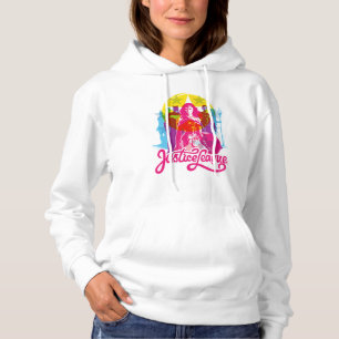 Justizielle Liga   Retro Group & Logo Pop Art Hoodie
