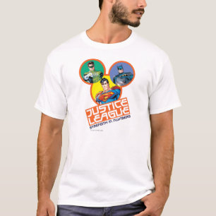 Justizielle Liga "Stärke in Zahlen" T-Shirt