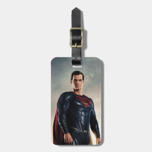Justizielle Liga   Superman auf Schlachtfeld Gepäckanhänger