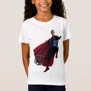 Justizielle Liga   Superman auf Schlachtfeld T-Shirt