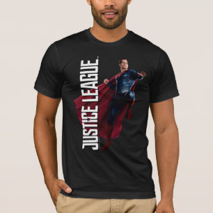 Justizielle Liga Superman auf Schlachtfeld T-Shirt