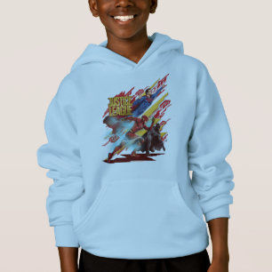 Justizielle Liga Superman, Flash & Batman Abzeic Hoodie
