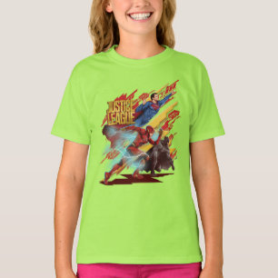 Justizielle Liga Superman, Flash & Batman Abzeic T-Shirt