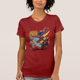 Justizielle Liga Superman, Flash & Batman Abzeic T-Shirt