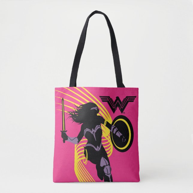 Justizielle Liga | Symbol "Wonder Woman Silhouette (Vorderseite)