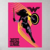 Justizielle Liga | Symbol "Wonder Woman Silhouette