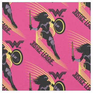 Justizielle Liga   Symbol "Wonder Woman Silhouette Stoff