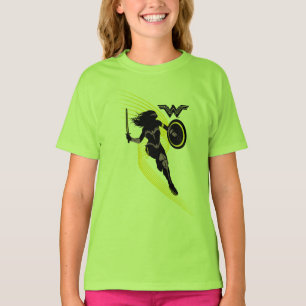 Justizielle Liga Symbol "Wonder Woman Silhouette T-Shirt