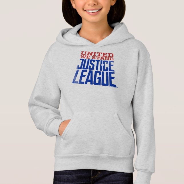 Justizielle Liga | United We Stand Graphic Hoodie (Vorderseite)