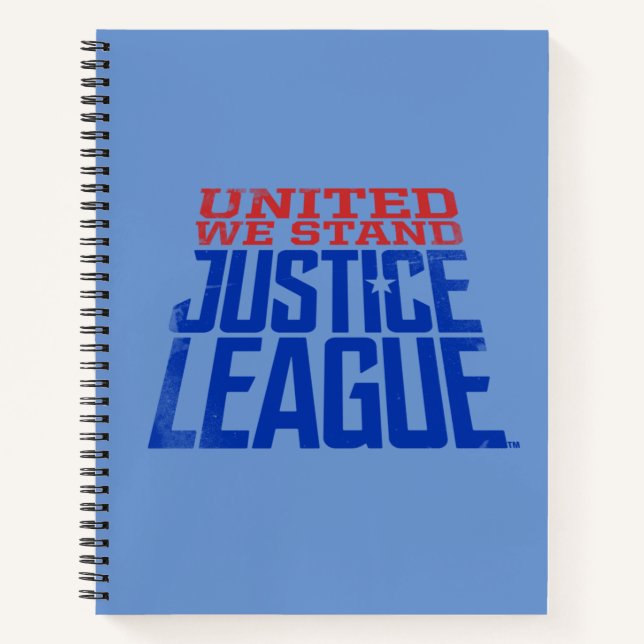 Justizielle Liga | United We Stand Graphic Notizbuch (Vorderseite)