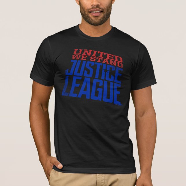 Justizielle Liga | United We Stand Graphic T-Shirt (Vorderseite)
