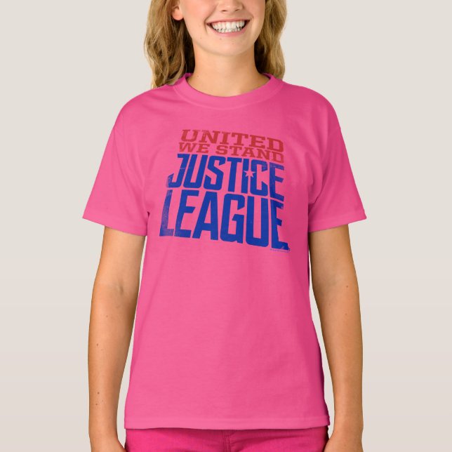 Justizielle Liga | United We Stand Graphic T-Shirt (Vorderseite)
