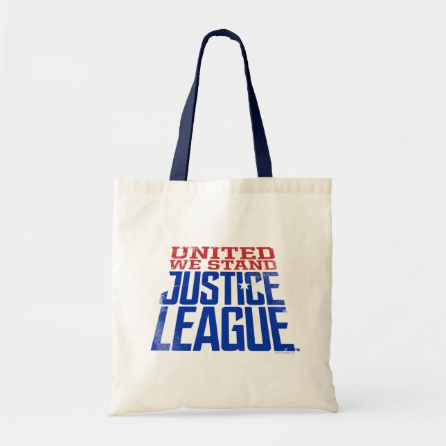 Justizielle Liga | United We Stand Graphic Tragetasche (Vorne)